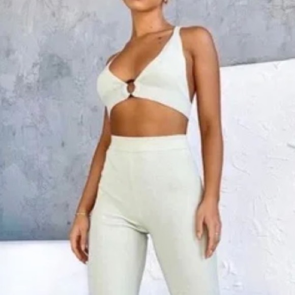 White Fox - Under The Sun Crop / sage / XS - Picture 5 of 5